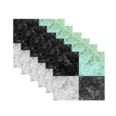 

〖Follure〗6pcs Tile Mosaics Tile Stickers Kitchen Bathroom Personality Anti-Tile Stickers