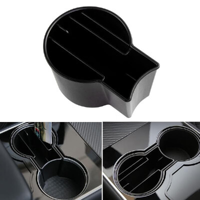 

Car Center Console Multifunctional Storage Box Armrest Holder Box for Coins Change Cards Stuff Organizer Box Fit for Tesla Mode