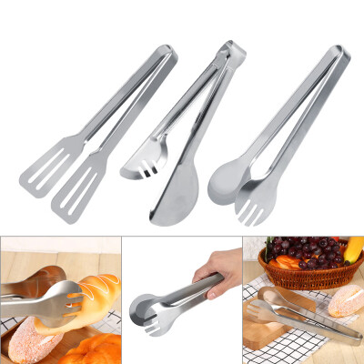 

3 Types Stainless Steel BBQ Cooking Food Salad Serving Tong Barbecue Kitchen Utensil Tools NewCooking Tong Food Tong