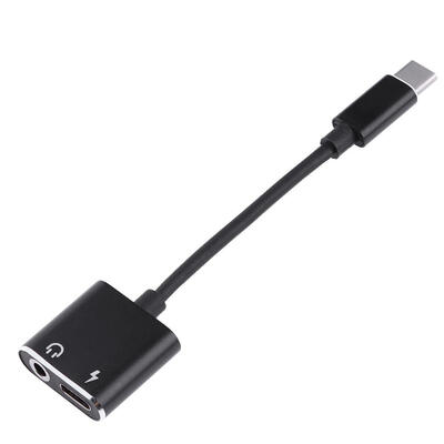 

USB Type-C Audio Charging Male to Female 35mm Headphone Jack Converter