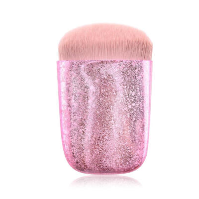 

Soft Nylon Bristles Plastic Handle Wide Blush Powder Brush Makeup Brush