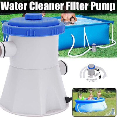 

〖Follure〗220V Electric Swimming Pool Filter Pump For Above Ground Pools Cleaning Tool EU