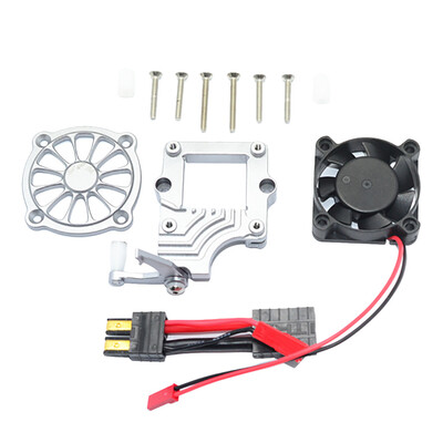 

Tailored GPM Aluminum Alloy Motor Cooling Fan Easy Switch Set For Traxxas TRX-4 Racer