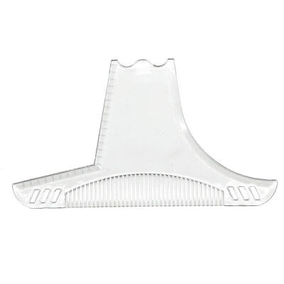 

Plastic ABS Beard Shaping Styling Template Beard Comb Men Shaving Tools