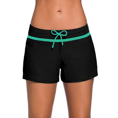 

Low waist laced ladies swim shorts beach vacation sexy boxer