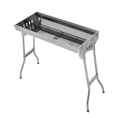 

35" Stainless Steel Portable Folding Charcoal BBQ Grill