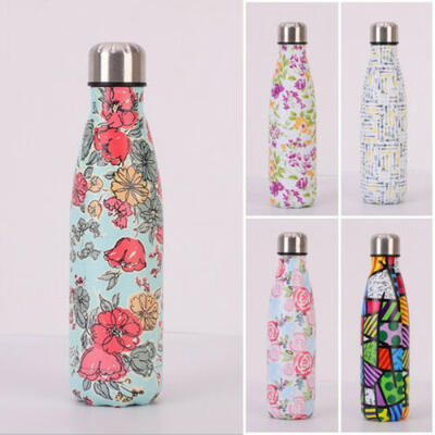 

Stainless Steel Vacuum Insulated Bottle Water Drinks Flask Thermoses 500ml