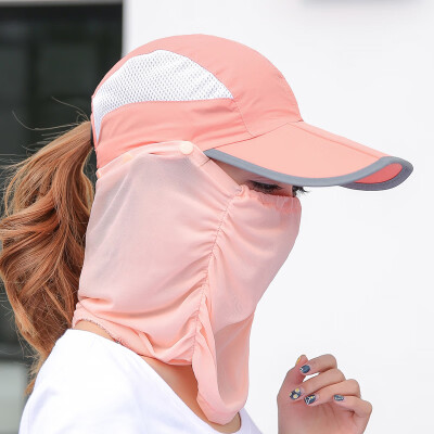 

Outdoor sports cap net screen summer sunscreen cap UV camouflage fishing cap breathable men&women ride sunshade cap