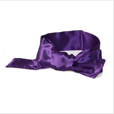 

SUNSIOM Multicolor Satin Blindfold Eye Mask Couple Game Cosplay Soft Love Cover