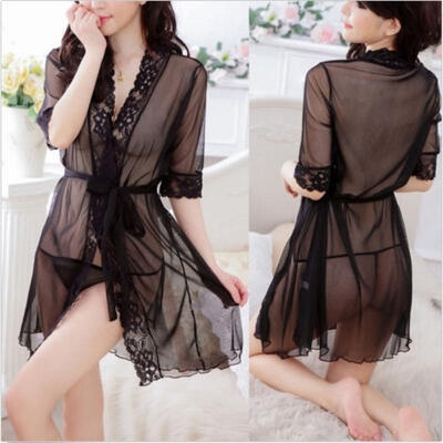 

Sexy Lingerie Sleepwear Lace Women&acutes G-string Dress Underwear Nightwear Fashion