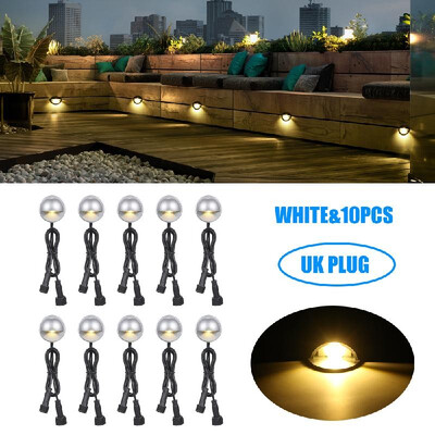 

LEDs Step Light Landscape Yard Lamp Warm White Waterproof IP65 Stair Light for Outdoor Indoor