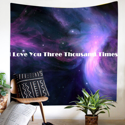 

Toponeto Colorful Print Tapestry Art Room Starry Sky Wall Hanging Tapestry Art Nature
