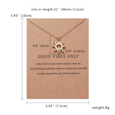 

Trendy Gold Color Love Heart Pendant Clavicle Chain Choker Necklaces for Women Jewelry I Love you Card Necklace Female Gift