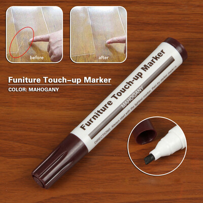 

Siaonvr Wood Furniture Repair Pen Marker Pen Wax Scratch Filler Remover Repair Fix 1Pc