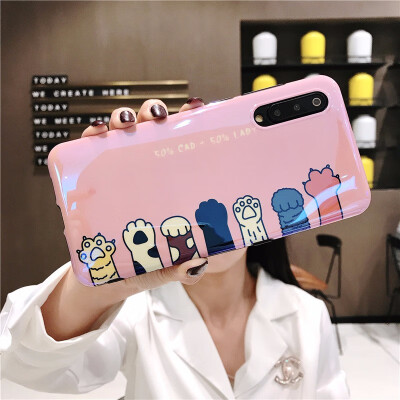 

Pink cute cat phone case for Huawei mate 20 20pro 20x Cases TPU Soft Back Cover Coque