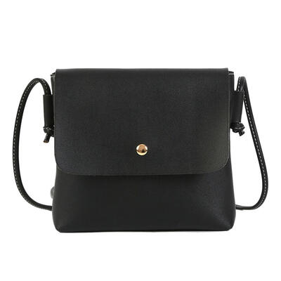 

Simple Women PU Crossbody Handbags Pure Ladies Small Shoulder Messenger Bag