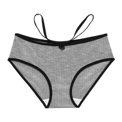 

Panties for women cotton underwear sexy lingerie female casual briefs ladies underpants girl panty Solid Color Bow