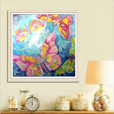 

Gobestart DIY Full Diamond Cartoon Painting Special Diamond Shaped Rhinestone Embroidery