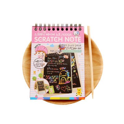 

Tailored Magic Colorful Drawing Board Paper Painting Scraping Children Kids Learning Toys