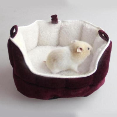 

Soft Square Hanging Bed Hammock for Ferret Rabbit Rat Hamster Guinea Pig Squirre