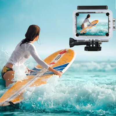 

720P Wifi Sport Action Camera 12M 20" Screen 170 degree Wide Angle Video Cameras Waterproof 30M Shockproof Outdoor Mini Camcorder