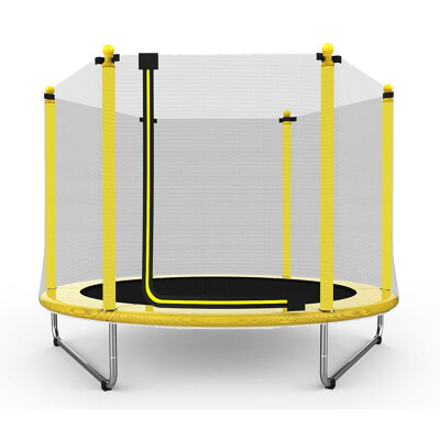 

Ktaxon Small 60 inches Kids Mini Round Trampoline Combo with Surround Enclosure Net&Pad for Youth Junior Safety Jumping