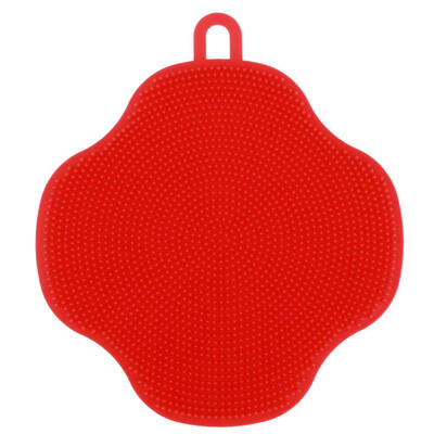 

Silicone Cleaning Brushes Dish Bowl Pot Pan Scouring Pad Kitchen Tool