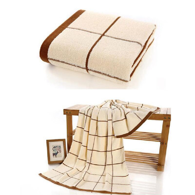 

1Pcs Cotton Bath Towels Ultra Soft Highly Absorbent for Bathroom