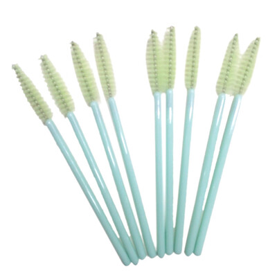 

〖Follure〗100 PCS Disposable Eyelash Mini Brush Mascara Applicator Spoolers Makeup