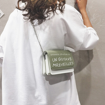 

New small bag female 2019 new wave French small foreign gas chain bag wild ins senior sense Messenger bag