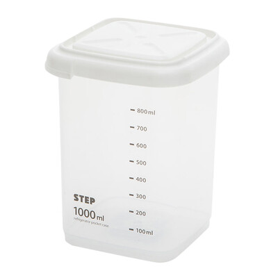 

Siaonvr Plastic Sealed Cans Kitchen Storage Box Transparent Food Canister Keep Fresh C