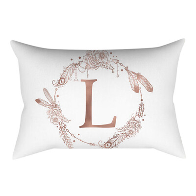 

〖Follure〗30x50 cm Kinder Zimmer Dekoration Brief Kissen Englisch Alphabet pillowcases