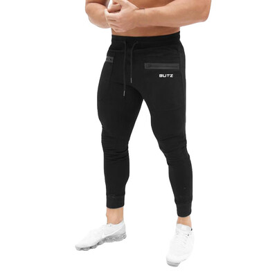 

Gobestart Men Pure Color Printed Overalls Casual Pocket Sport Work Casual Trouser Pants