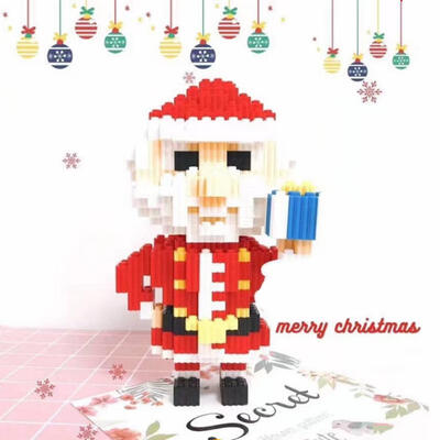 

Small Particles Of Diamond Building Blocks Assembled Childrens Toys Jigsaw Puzzles Christmas Santa Claus Series