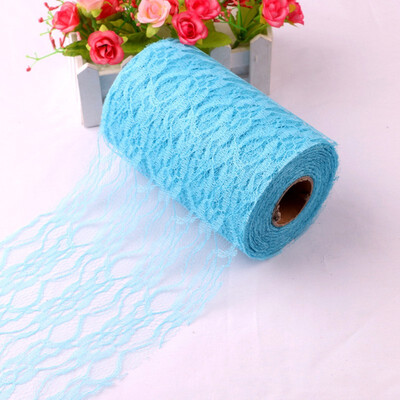 

FUNNYBUNNY 10Yards Vintage Lace Roll Floral Lace Ribbon for Sash DIY Wedding Party Bridal Shower Decorations Gift Bow Craft
