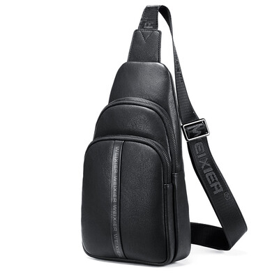 

New mens chest bag casual outdoor mens bag mens multi-function shoulder bag