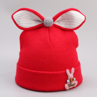 

Knitted cotton baby pullover cap single cap autumn&winter new Korean cartoon cute boys&girls baby hat