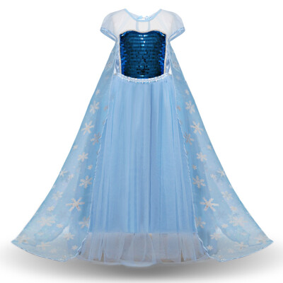 

Child Girls Kid Lace Princess Wedding Performance Cosplay Costume Dress Clothes