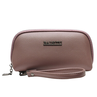 

Tailored Womens Fashion Clutch Large Capacity Wallet Tote Zipper Wristband Bag