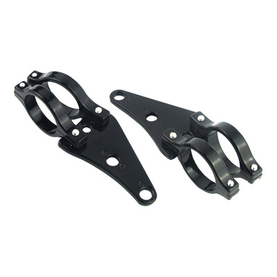 

1 Pair High Quality Billet Aluminum Black 35mm Motorcycle Turn Signal Headlight Clamps Forks Mount Stand