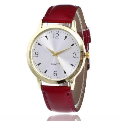 

Womens Quartz watch Analog Simple Business Ladies WristWatch Temperament Fashion Simple Leisure Beautiful Souvenir 2018 D