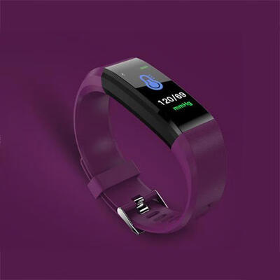 

115PLUS Bluetooth Fitness Tracker Waterproof Smart Sport Bracelet With Color Screen Heart Rate Sleep Monitor