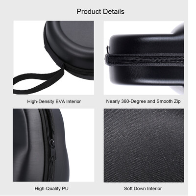 

Hard Headphone Case EVA Carrying Headphone Bag Travel Carrying Case Storage Ultimate Protection PU for Sennheiser Sony AKG JVC So
