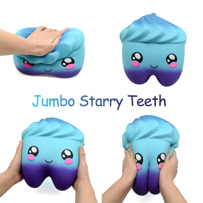 

Gotoamei Jumbo Stary Tooth Stress Reliever Scented Super Slow Rising Squeeze Toys