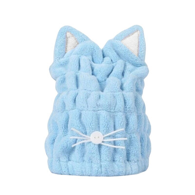 

〖Follure〗Hair Turban Quickly Dry Hair Hat Wrapped Towel Bathing Cap