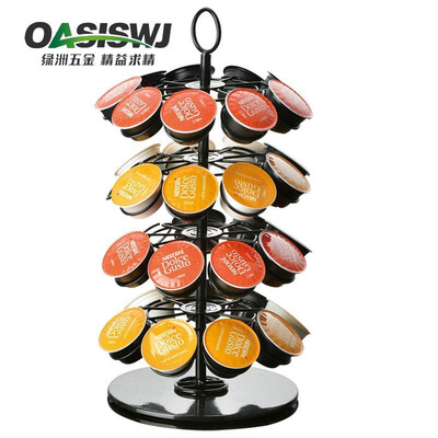 

OASISWJ Rotary Coffee Capsule Holder NespressoDOLCE GUSTOK-CUP caffitaly
