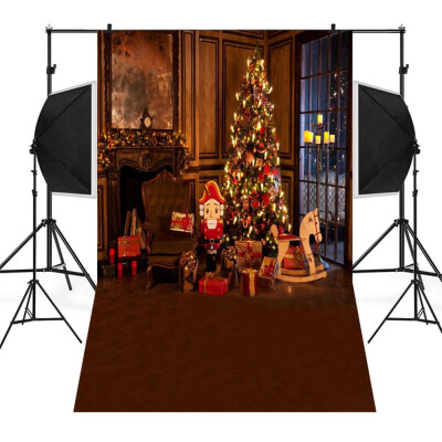 

Tailored Christmas Backdrops Snowman Vinyl 3x5FT Lantern Background Photography Studio