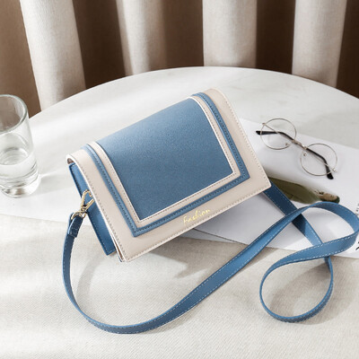 

Xiayins Little Woman Korean Fashion Texture Net Red Little Black One Shoulder Slant Bag