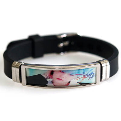 

KPOP BTS Bangtan Boys New Signature Strap Adjustable Bracelet Stainless Steel Unisex Sports Bracelet ARMY Hot Gift