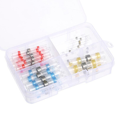 

500PCS Shrinkage Solder Sleeve Heat Shrink Tube Butt Terminal Wire Splice Connector H500-1